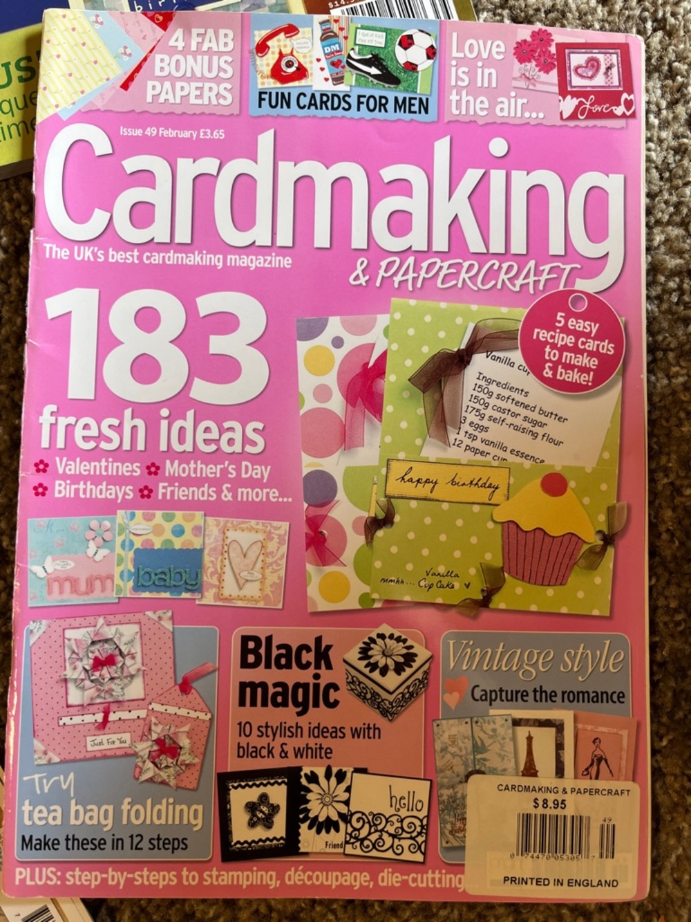 Cardmaking & Papercraft Magazine bundle - Picture 3 of 8